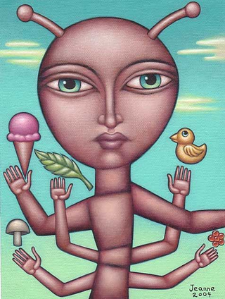 Illustration for article titled People and animals are twisted by the imagination of Valerie Jeanne